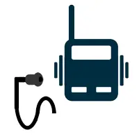 Talkies-walkies avec oreillettes 