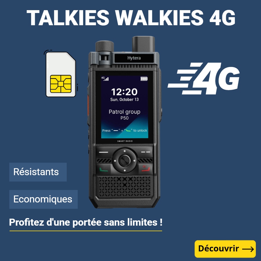 talkie walkie 4g