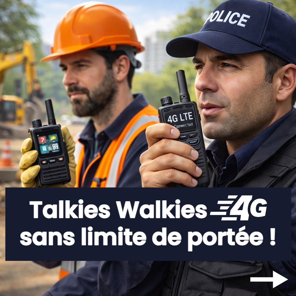 talkie walkie 4g