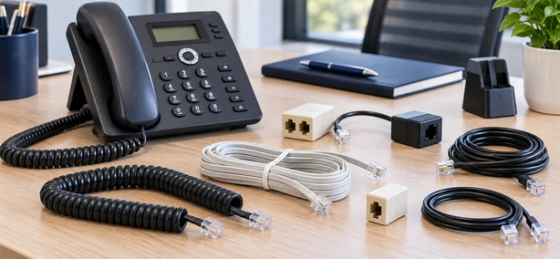 Vaste telefoonkabel