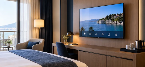 Hotel-tv: hotelkamertelevisies met hospitality-modus