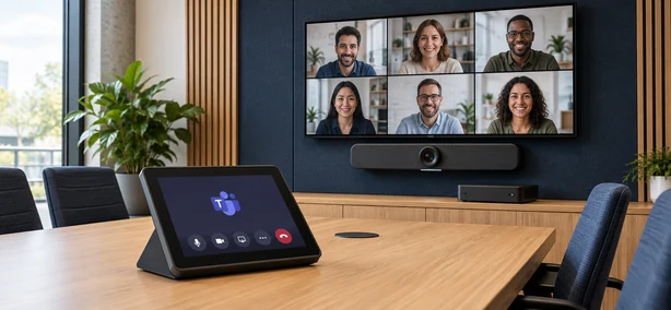 Rust een Microsoft Teams Room uit