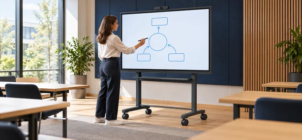 Tableau interactif et écran interactif professionnel