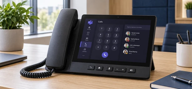 Telefoon geoptimaliseerd voor Microsoft teams