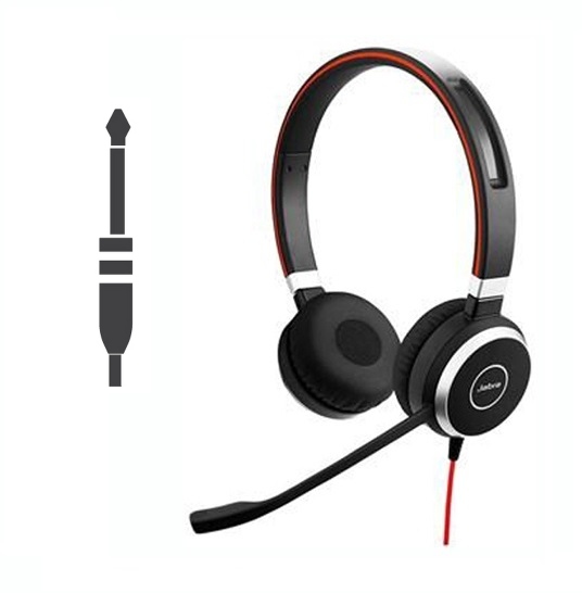 Headset - aansluiting Jack 3.5mm
