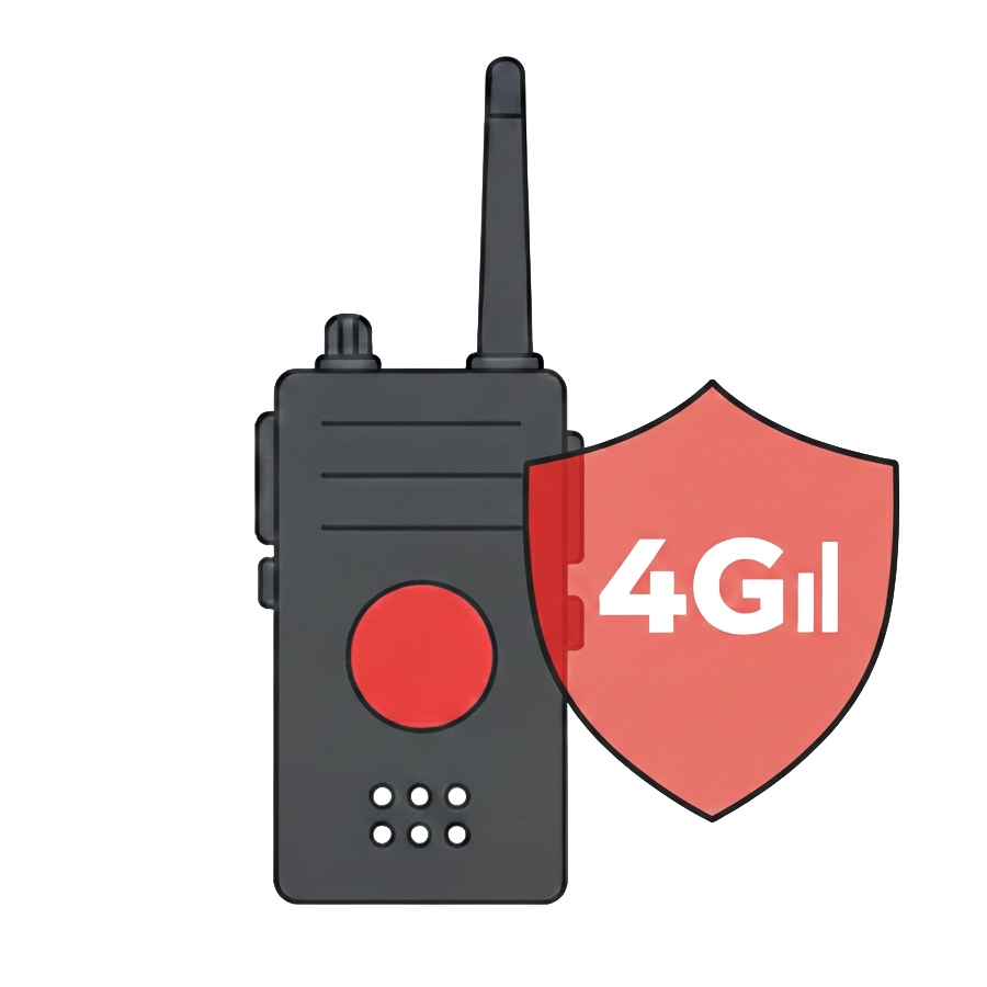 Icom portfoon 4G LTE