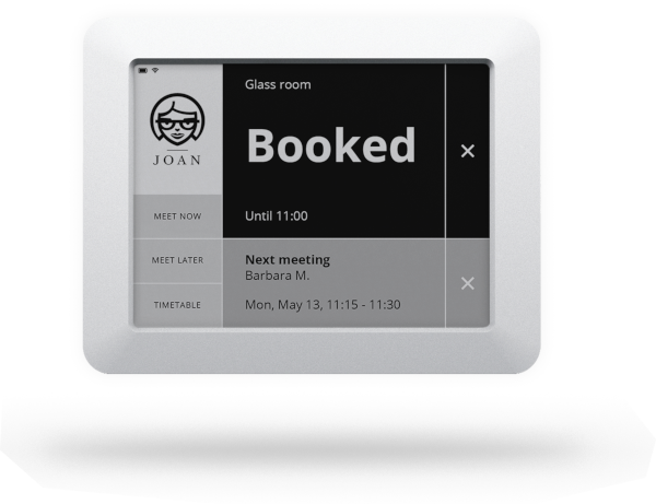 Ecran réservation de salle