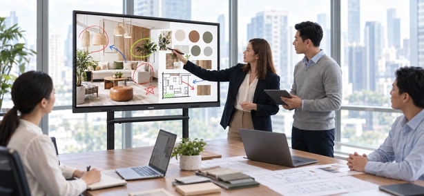 Tableau interactif et écran interactif professionnel