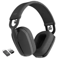 Casque avec perche micro rabattable