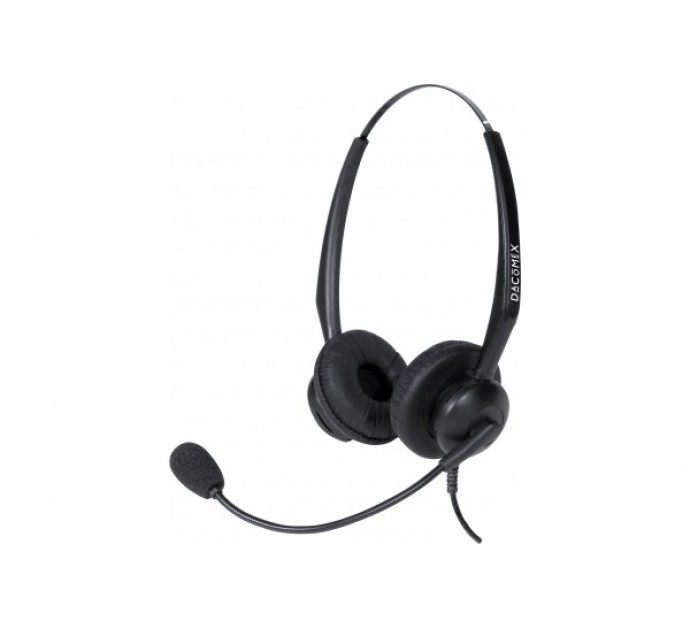 Dacomex  headset  binauraal voor bureautelefoon image