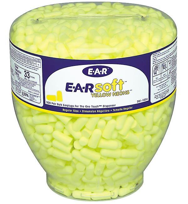 Bonbonne de bouchons 3M E-A-Rsoft Yellow Neon image