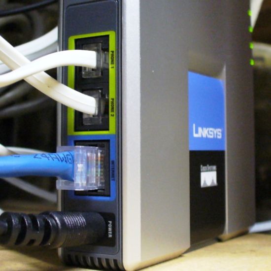 Vue connectique Arrière