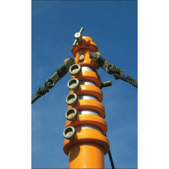 Mât d'antenne télescopique 1,65 m – Reprise TV camping-car