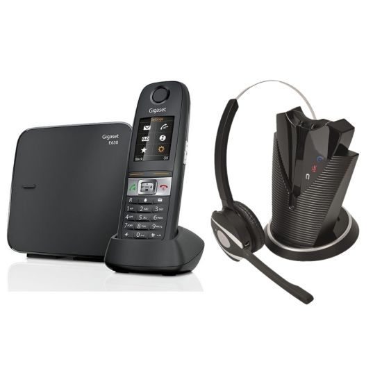 Pakket headset en telefoon E630