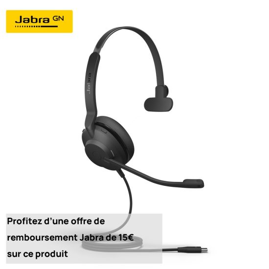 Jabra Evolve2 30, USB-C, UC Mono