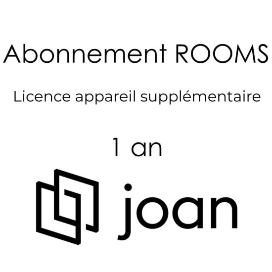Abonnement Joan ROOMS Entreprise - 1 an