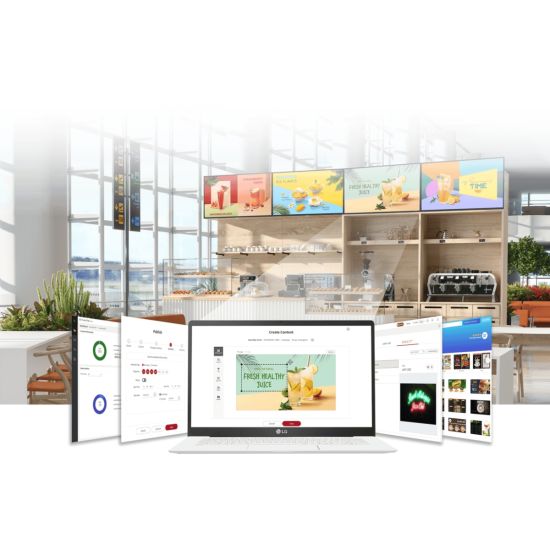 LG cloud digital signage software