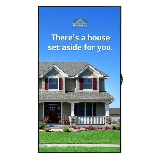 ecran professionnel pour vitrine magasin