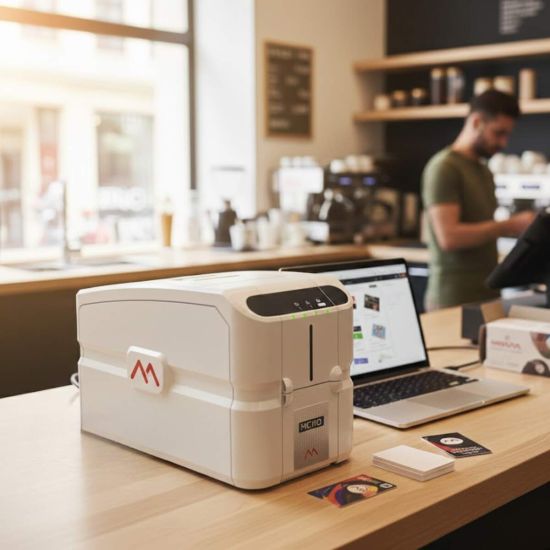 Matica mc110 dual sided sur comptoir boutique café