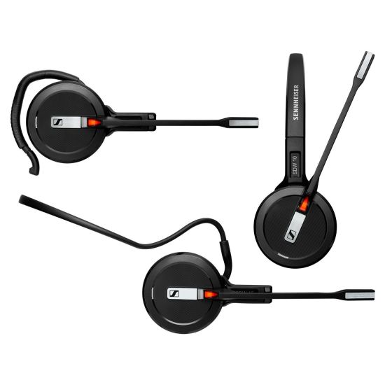 SDW 10 HS Headset met 3 veelzijdige draagstijlen
