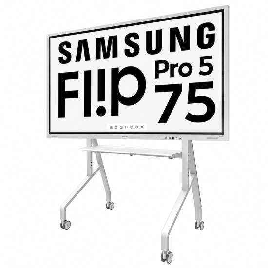 Samsung Flip Pro 75 pouces avec Pied roulant