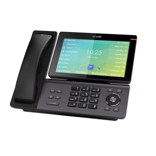 Snom D895M touchscreen 16 SIP-accounts