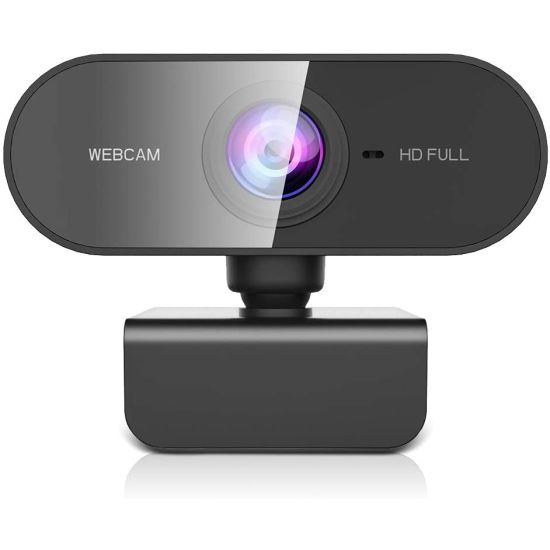 Webcam Full HD 1080p, ordinateur portable PC Mac caméra de bureau pour  conférence et appel vidéo, webcam Pro Stream avec appel vidéo Plug and  Play, micro intégré 