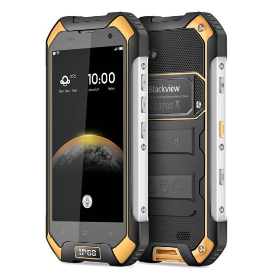 Blackview-Téléphone portable robuste avec lampe de poche