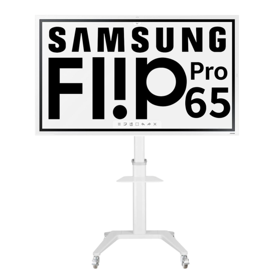 Pack Samsung Flip 65 avec Pied rotatif