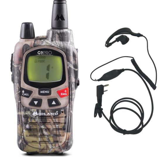Talkie-walkie G9 PRO MIDLAND pour la chasse