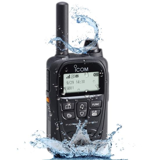 Icom IP503H - Talkie walkie 4G longue portée - PACK-IP503H - étanche à l'eau