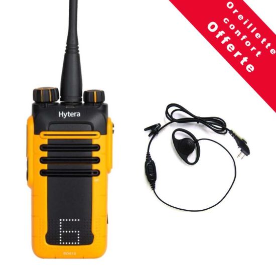 Oreillette bodyguard pour Hytera AP585 et BP515 - Accessoires de talkies  walkies (10398983)