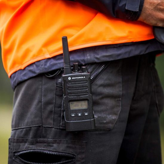 Motorola XT460 - Talkie walkie pro sans licence - RMP0166BDLAA - clip ceinture