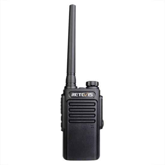 RT647 2.0 Retevis Noir  Talkie-walkie professionnel noir sans