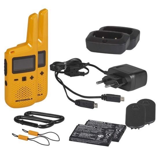 Motorola T72 - Talkie walkie sans licence - what's in the box
