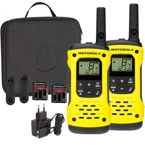 Pack 4 Motorola T92 H2O -Talkie walkie sacoche 