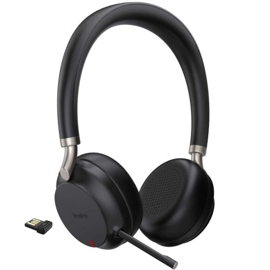 Yealink BH72 USB-A Noir | micro casque Bluetooth, idéal pour travailler en silence | BH72-UC-BLACK-A