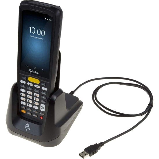 Zebra MC2200 + Chargeur individuel - Terminal code barres mobile inventaire - KT-MC220J-2A3S2RW