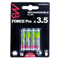 Pile rechargeable Nimh AAA 1.2V 