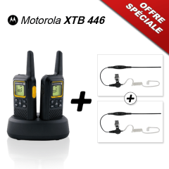 Pack Motorola XTB446 + oreillettes bodyguard