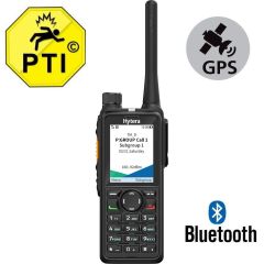 Hytera HP785 UHF - PTI Bluetooth GPS  - talkie-walkie avec licence - HP785GBTUV