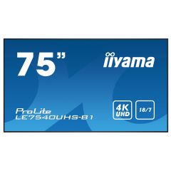 ecran dynamique iiyama le7542uhs-b1