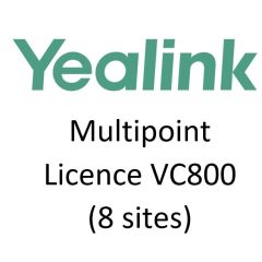 Licence multipoint 8 sites pour Yealink VC800