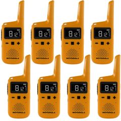 Pack de 8 Motorola T72 - talkies walkies - D3P01611YDLMAW