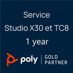 Service Poly Studio X30 et TC8