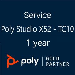 Service Poly+ voor Poly Studio X52 en TC10 - 1 jaar