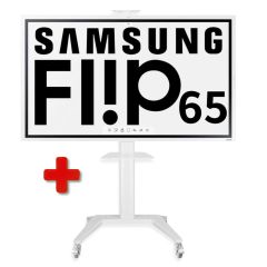 Promo Samsung Flip - 65 inch (WM65R) met roterende voet
