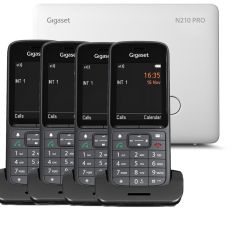 Gigaset Mini standard téléphonique AS690 Quattro Blanc sans fil