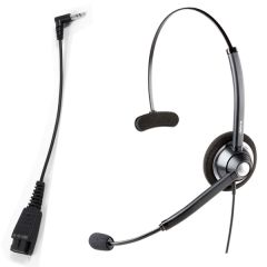 Jabra Biz 1900 Mono + câble QD Jack 2,5mm