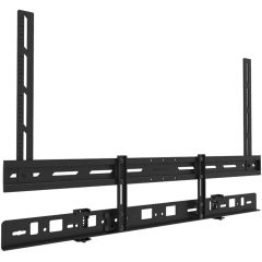 Neomounts AV30-500BL 8717371449377 - Kit universel pour barre vidéo à fixer sur écran de 43" à 110"